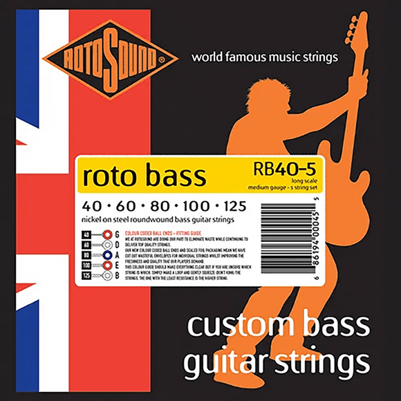 Set Bajo Eléctrico Roto Bass Rb40-5