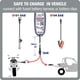 thumbnail image 3 of Cargador de batería OptiMate3 0.8A para batería de plomo-ácido de 12 V, 3 of 6