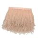 thumbnail image 2 of Avestruz Pluma Fringe Trim Disfraz Costura Artesanía Decoración 9-15cm Champán, 2 of 5