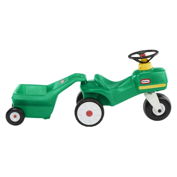 Tractor Montable Little Tikes con Carrito