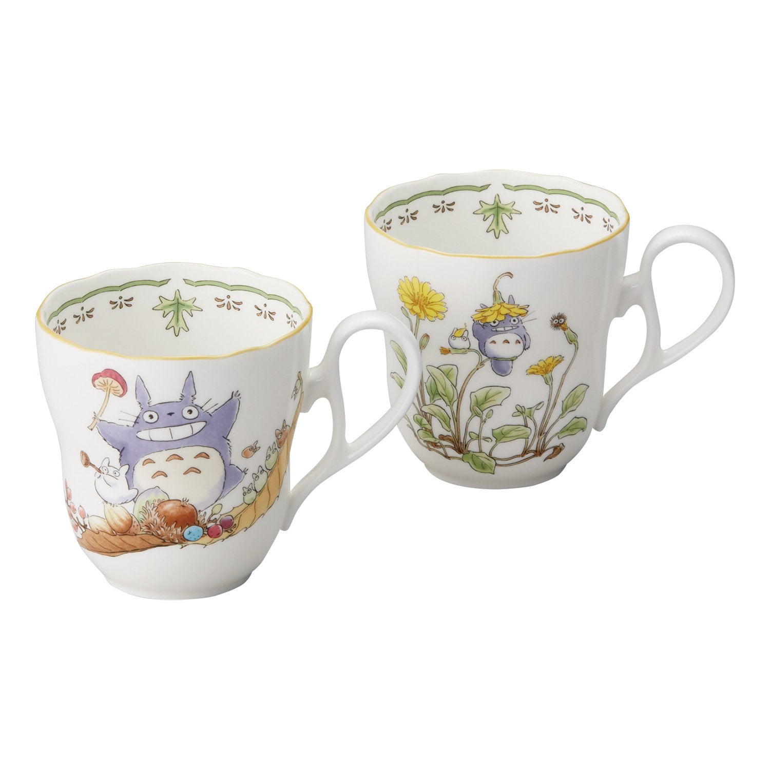 Set De Tazas Noritake Studio Ghibli Mi Vecino Totoro, 2 Piezas