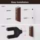 thumbnail image 5 of Soporte de Pared para Guitarra Ueteto Paquete de 2 con Bloqueo Automático, 5 of 5
