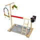 thumbnail image 5 of Soporte De Percha De Loro Para Mascotas, Ligero De Madera Para Entrenamiento De Cacatúa, Escalada, 5 of 6