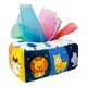 thumbnail image 5 of Caja De Pañuelos Para Bebés, Juguetes Sensoriales Arrugados Interactivos Para Regalos Navideños, Animales, 5 of 5