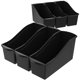 thumbnail image 1 of Caja de Almacenamiento Storex Grande para Libros Negra Paquete de 6, 1 of 7