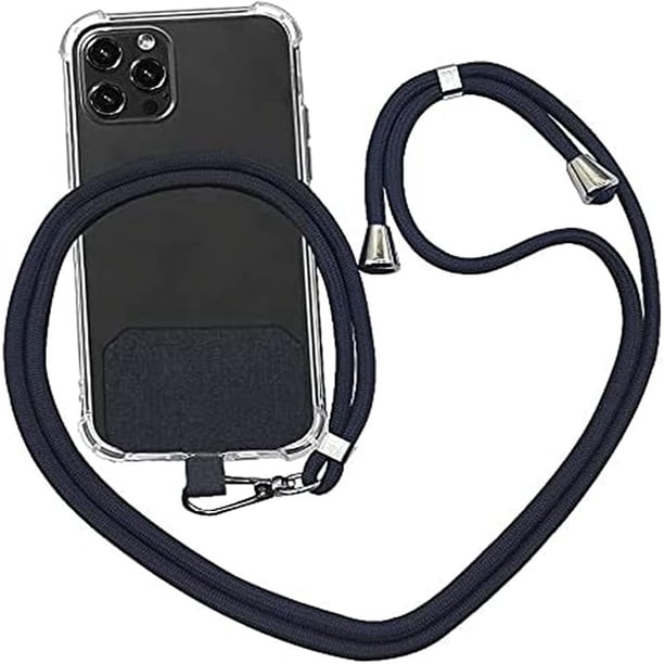 Cordón para teléfono, correa para el cuello y correa para la muñeca, llavero universal para funda de teléfono, compatible con todos los teléfonos inteligentes.