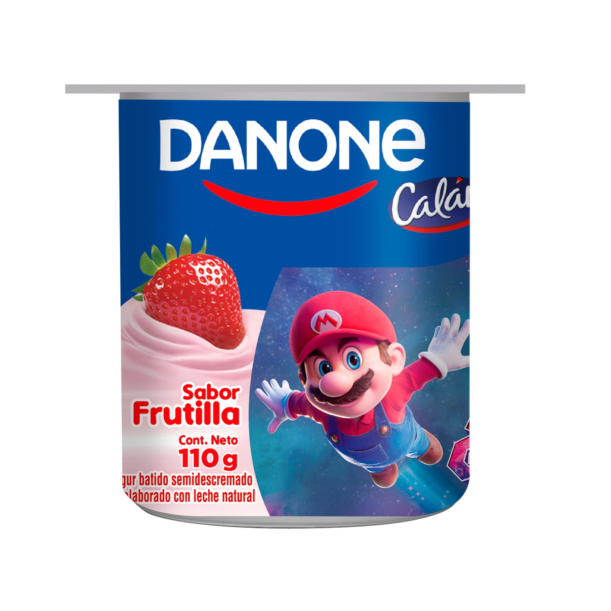 Yoghurt Batido Sabor Frutilla Pote 110 g Calán