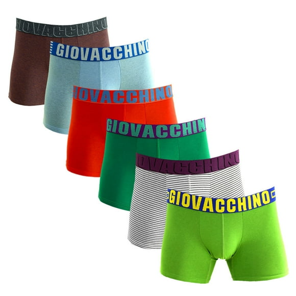 Pack de 6 Boxer Medio Algodón Hombre