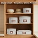 thumbnail image 4 of Contenedores de almacenamiento de China HOMELUX THEORY, carcasa dura, 8 piezas, color marfil, 4 of 7