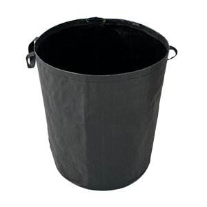 Ioensy - Bolsa Reutilizable Para Hojas De Jardín Con Asas, Bolsa Para Recortes De Hierba, Bolsa De Jardinería, Color Negro, 272L