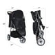 thumbnail image 2 of Coche Paseo Mascota Plegable Portatil 3 Ruedas, 2 of 4