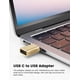 thumbnail image 2 of Adaptador USB POHFP USB-C a USB-A hembra - Pack de 4 color oro, 2 of 6
