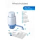 thumbnail image 4 of Bomba de agua Brio Universal Manual para botellas de 11 o 19 litros, 4 of 9