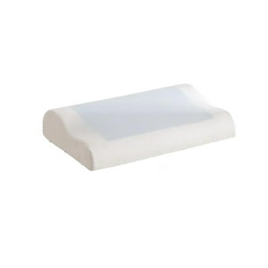 Maxcare - Almohada Viscoelastica Contour Bamboo Gel 60X36X12/8 Blanco