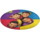 thumbnail image 1 of The Wiggles Alfombra Redonda de Felpa Coral, Antideslizante, No Desprende Pelusas, Lavable y Duradera para Salón, Dormitorio y Habitación de Niños 60cm, 1 of 6