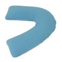 Magideal - Almohada Para Cuello Cervical,Almohada En Forma De L,Ergonómica,Almohada De Cama,Con Funda De Almohada Transpirable Extraíble,Almohada De Soporte Para