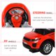 thumbnail image 3 of Cochecito de coche Push Aosom 2 en 1 para niños de 1 a 3 años, color rojo, 3 of 9