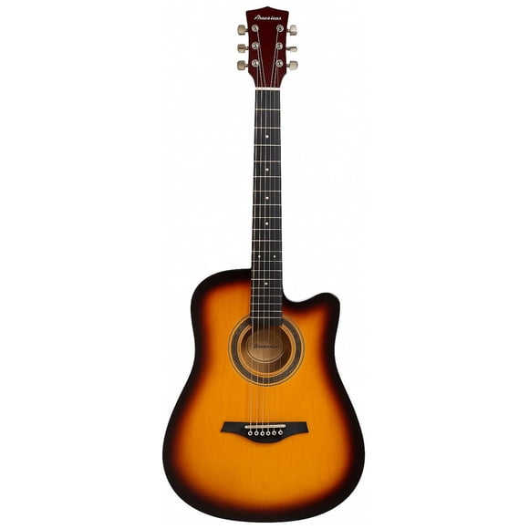Guitarra Acústica 39 Pulgadas + Funda Sunburdst Hendrix