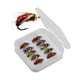 thumbnail image 1 of 10 Moscas De Pesca Con Mosca, Se?uelos De Cebo De Pesca Con Anzuelos Para Trucha, Salmón, Pez Luna, 1 of 5