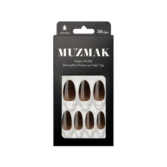 - Uñas Press On Earl Grey Almond 36 U.