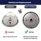 thumbnail image 2 of Pomos de repuesto para estufa de gas Samsung Stove Horno, 2 of 7