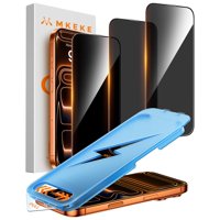 Protector De Pantalla Mkeke Iphone 17 Pro Max 6.9"" Paquete De 3 Con Privacidad
