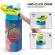 thumbnail image 4 of Mira: Detective Real Botella de Agua con Tapa Pop Top de Un Toque, Acero Inoxidable, a Prueba de Fugas, para Deportes, Botella Infantil azul 12 oz, 4 of 6