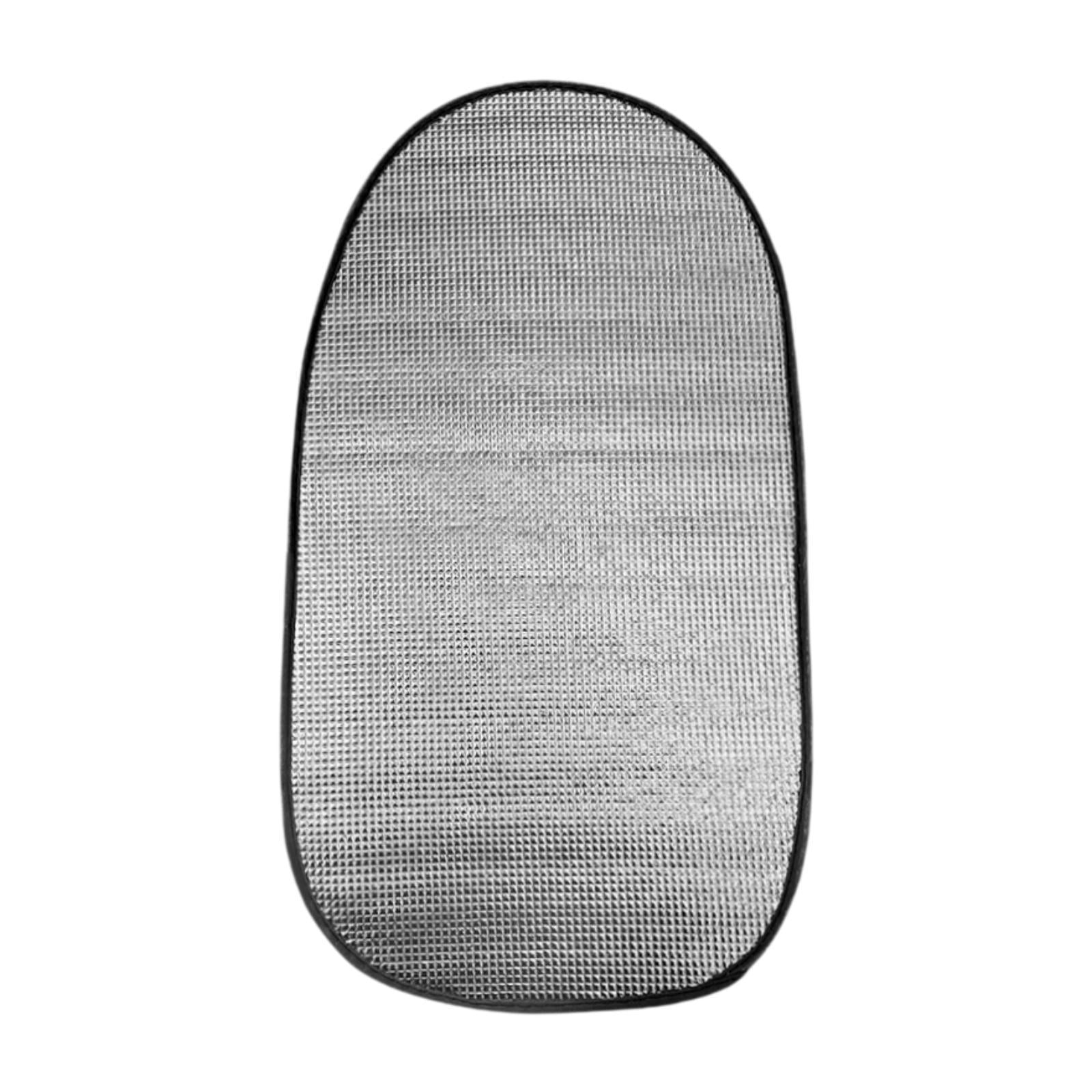 Magideal - Cojín De Aislamiento Térmico, Funda De Asiento De Motocicleta Para Protección Solar, Funda De Sillín, Cojín De Asiento Para Motocicleta, Ciclomotor De Negro