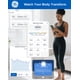 thumbnail image 4 of Báscula inteligente GE para peso corporal y grasa con Bluetooth, 4 of 7