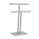 thumbnail image 5 of Toallero, Soporte Para Joyas, Soporte Para Toallas De Mano Para Encimeras De Hoteles, Lavanderías, Color Plateado, 5 of 5