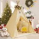 thumbnail image 1 of Carpa Tipi WIRHAO 47 x 47 x 52 pulgadas con colchoneta, 1 of 3