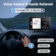 thumbnail image 3 of Estéreo de coche HAUXIY inalámbrico Apple CarPlay de 9 pulgadas con cámara de salpicadero 4K, 3 of 7