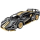 thumbnail image 1 of Auto Deportivo Chodia 114 Negro Dorado 1314 Piezas Bloques, 1 of 3