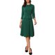 thumbnail image 1 of INSPIRE CHIC Conjuntos de Traje de Falda de Negocios para Mujeres 2 Piezas Conjuntos Oficina Chaqueta Blazer de Manga 3/4 Faldas Plisadas S Verde Oscuro, 1 of 5