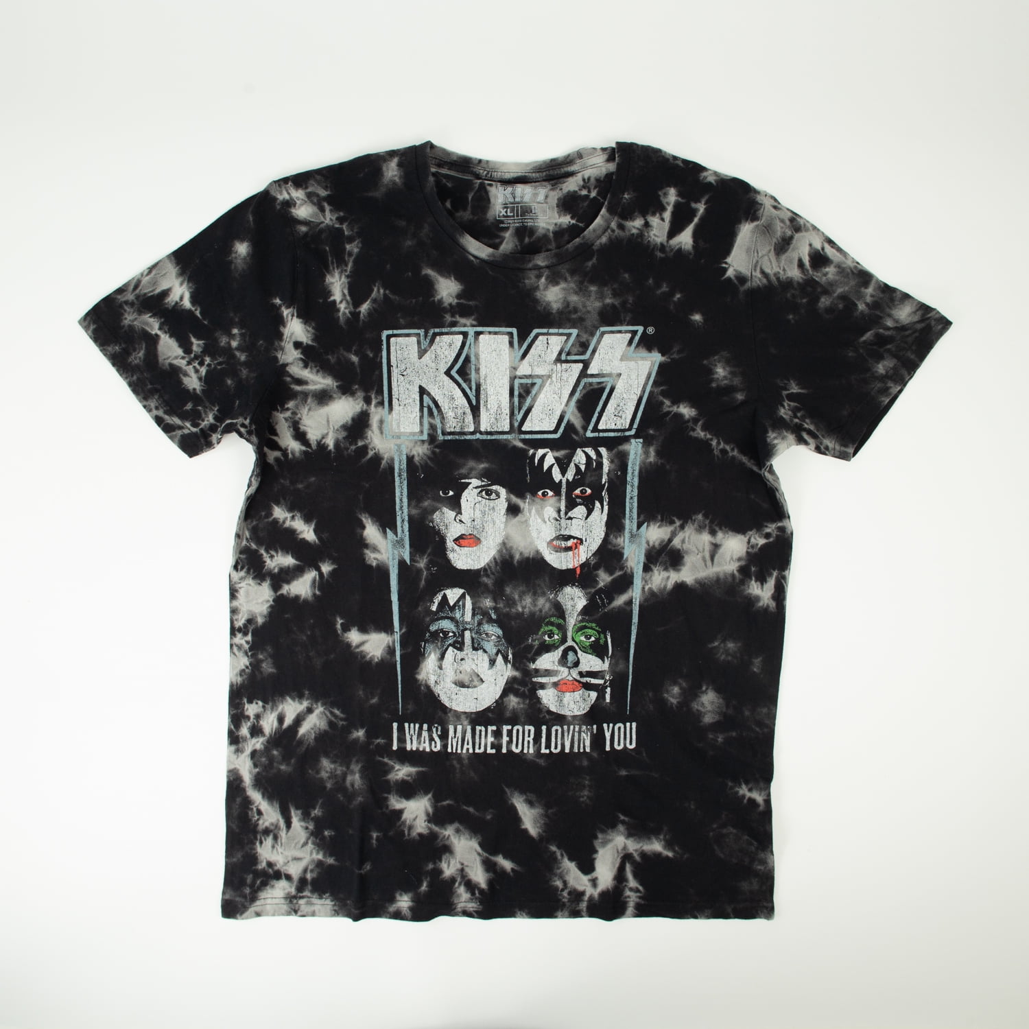 Polera Hombre You Kiss Band Tie Dye