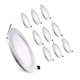 thumbnail image 1 of "X10 Foco Lampara Panel Led Belug  Embutido 18w Fría/cálida/neutra Color Luz Fria ", 1 of 4
