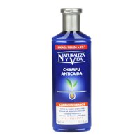 Shampoo Nv Anticaida Cabellos Grasos 300 Ml Naturvital