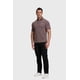 thumbnail image 4 of Polera Hombre Cuello Contraste Kaki, 4 of 4
