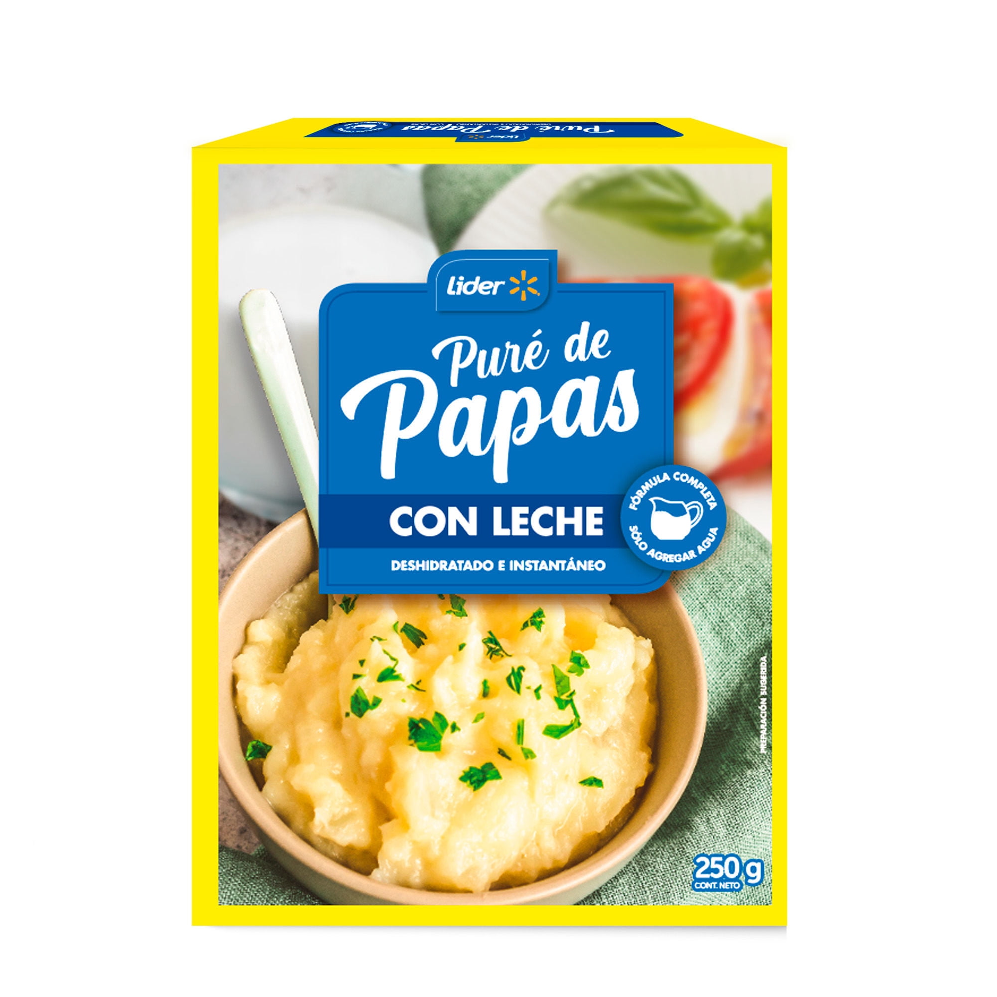 Puré De Papas Fórmula Completa 250 g Lider
