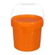 thumbnail image 4 of Lata De Pintura Portátil De 5 L, Vacía, Con Tapa Y Asa, Ideal Para Cocina, Jardín Y Viajes, Color Naranja, 4 of 5