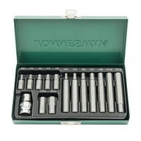 Juego Puntas Hexagonales 15 Pcs Jonnesway