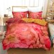 thumbnail image 1 of Ink Marbling Marbled Quilt Duvet Cover Set Children Doona Cover3-Piece Bedding Set, 1 of 5