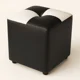thumbnail image 2 of Puff HVM Boton Negro con Blanco, 2 of 2