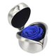 thumbnail image 1 of Propuesta hecha a mano Everlasted Flor rosa conservada Anillo de propuesta de matrimonio Caja Azul-Plata, 1 of 5