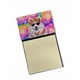 thumbnail image 1 of Dispensador Recargable Con Soporte Para Notas Adhesivas Samoyed Hippie Dawg, 1 of 7