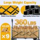 thumbnail image 3 of Carrito Utility TOKXTIK Plegable Carro Plegable 163 kg, 3 of 4
