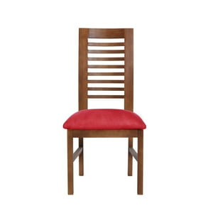 Latam Home - Silla Salamanca Cuero Kentucky Rojo