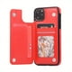 thumbnail image 1 of For IPhone 14 13 12 11 Pro Max XR XS Max SE 2022/2020 7 8 Plus Wallet Case With Card Holder, PU Leather Kickstand Card Slots Case, Double Magnetic Clasp And Durable Shockproof Cover, 1 of 3