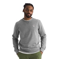 Jersey The North Face Heritage Patch Crew Para Hombre - Gris