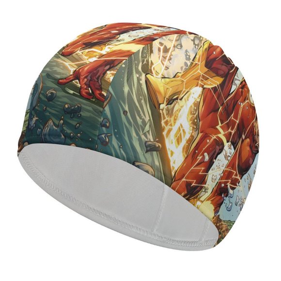 Gorro de Natación Flash Man Licra